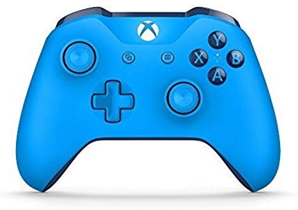 XB1: CONTROLLER - MSFT - WIRELESS - BLUE (USED)